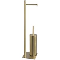 Sapho Gedy Trilly - Toilettenpapierhalter und Toilettenbürsten, Gold TR3288