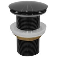 Sapho Aurum - Waschtischablauf, ClickClack, anthrazit ND-AU100