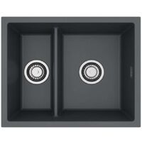 Alveus Omni - Granitspüle 55x45 cm, schwarz 1150070