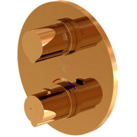 Steinberg Fertigmontageset für Unterputzthermostat 100 4133 3 RG, rose gold