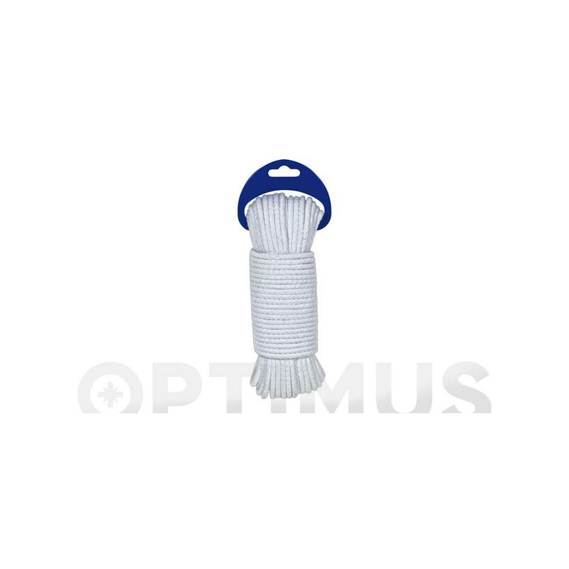 Wurko Geflochtenes Nylonseil – 200 M, 4 Mm, Blau, Ideal Als Wäscheleine Oder Mehrzweckseil
