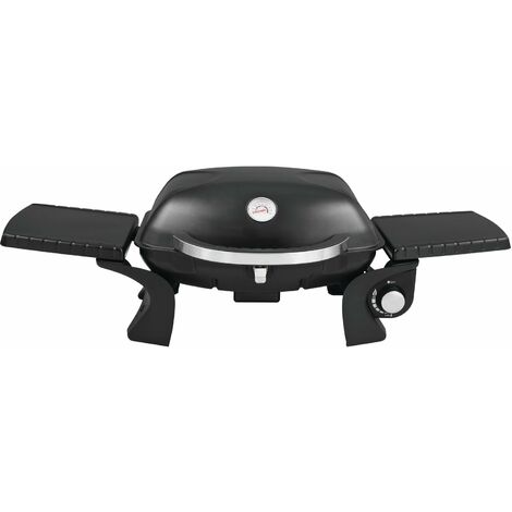 Favex – Barbecue à gaz portable 7 kW – Acier inoxydable – Surface de cuisson 57 x 41,5 cm – Allumage piézoélectrique – Pour 4 à 6 personnes