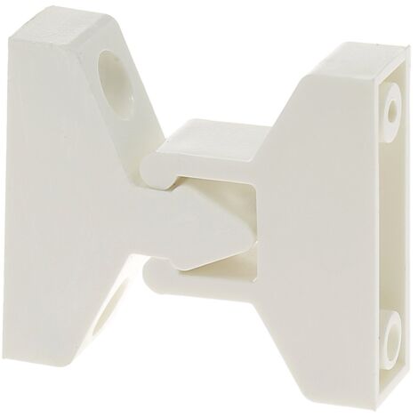 Blocage de porte extérieur 32 mm – Pour camping-cars et caravanes – Coloris blanc – Poids léger 0,1 kg