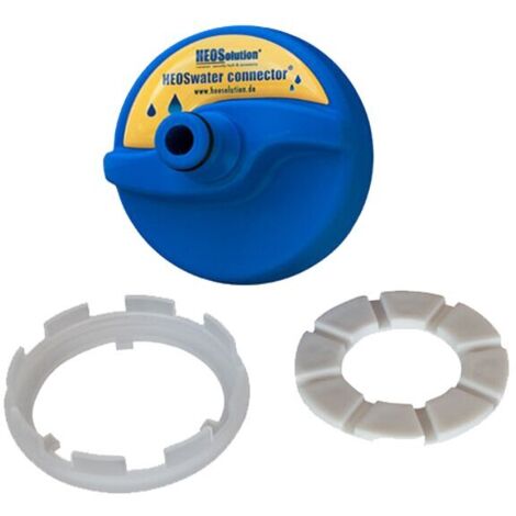 Bouchon de remplissage pour camping-car et caravane – Raccord rapide pour tuyau d'arrosage – Compatible avec réservoirs avec trop-plein