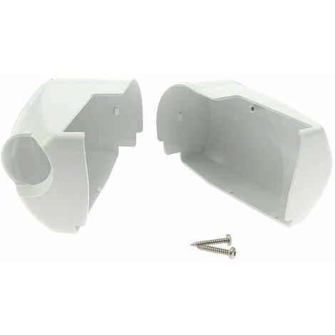 Caches de protection droit et gauche pour store 5003 THULE Modèle - Blanc