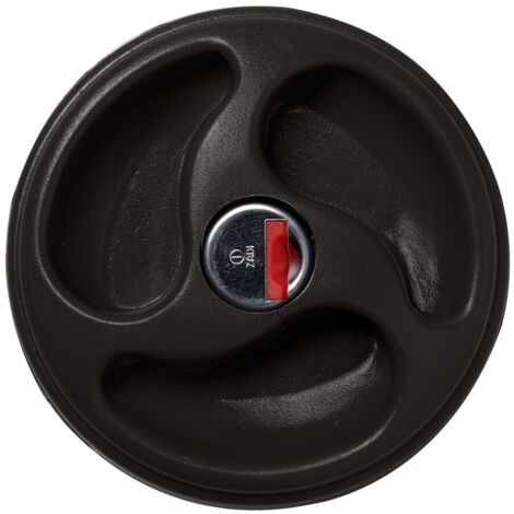 Bouchon à clé noir pour réservoir d'eau propre – Compatible coupelles 40 mm – Fourni avec 2 clés – Usage camping-car et caravane – Zadi