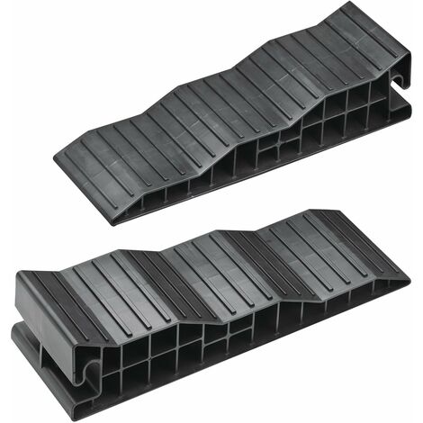 Cales de stabilisation pour camping-car – 3 niveaux de réglage – Bande antidérapante – Résistance 4 tonnes par essieu – Sac de rangement inclus – Securitegooddeal