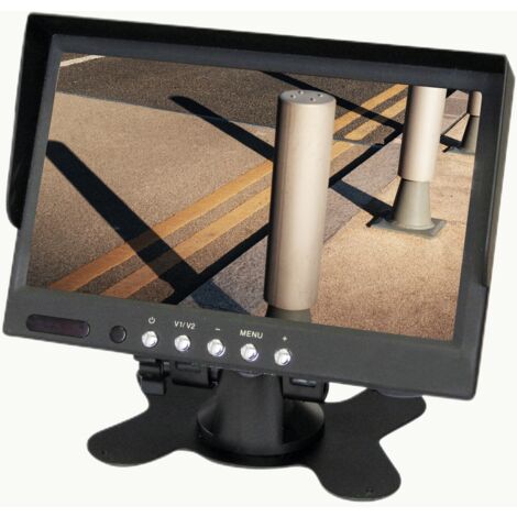 Écran TFT LCD 7 pouces pour caméra de recul camping-car – 2 entrées vidéo – Résolution 1440 x 234 pixels – Tension 12/24V – Equinoxe