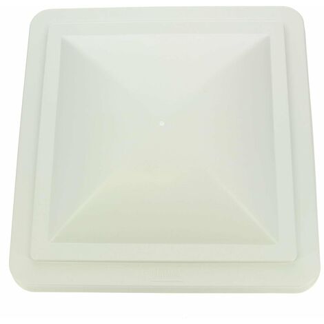 Dôme pour lanterneau 40x40 – Longueur 400 mm – Largeur 400 mm – Protection contre intempéries – Luminosité optimale – Fiamma