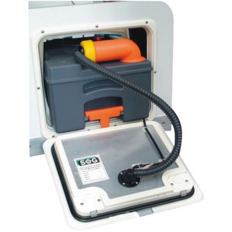 Système écologique SOG pour cassette C250-C260 – Dégazage permanent – Filtre à charbon actif anti-odeurs – Évacuation par la paroi
