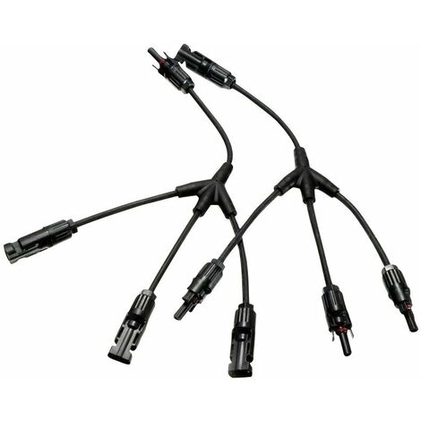 Connecteur MC4 cordon EZA Modèle - Cordon 3 panneaux (1/2)