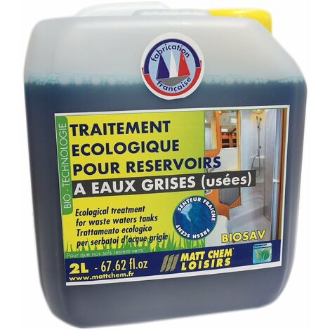 Traitement Biosav pour réservoir d'eaux usées MATT CHEM