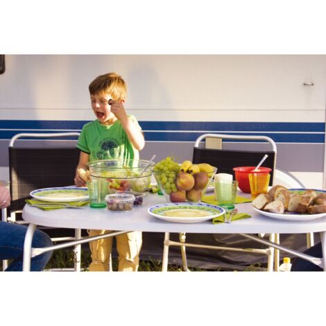Table de camping Superb WESTFIELD Dimension - 132 x 90, Modèle - TABLE SUPERB 130 WESTFIELD, Nombre de places - 6 personnes