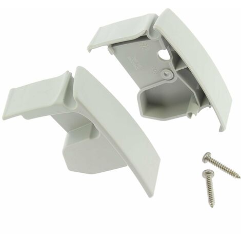 Embouts barre de charge stores 4900 THULE Coloris - Blanc anodisé