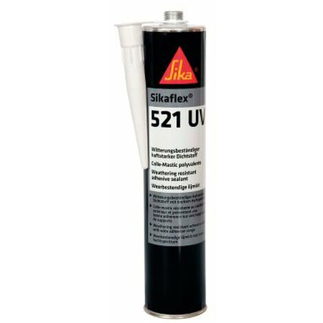 Colle Mastic hybride Sikaflex 521 SIKA Coloris - Noir