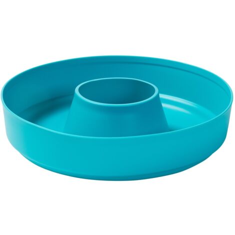 Moule En Silicone Pour Four A L'unité. Turquoise - Omnia (1/5)