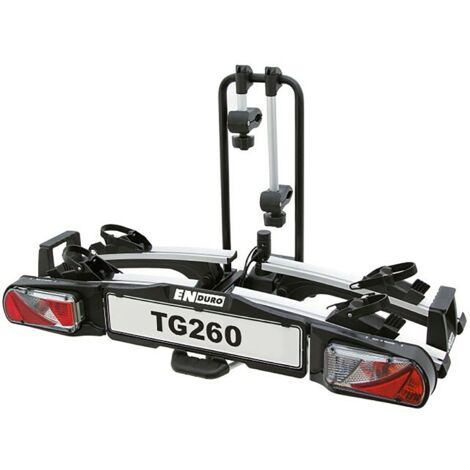 Porte vélo basculant pliable sur boule d'attelage TG260 ENDURO (1/4)