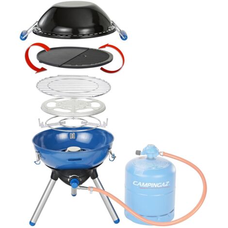 Réchaud à gaz multi-cuisson Party Grill 400 CAMPINGAZ Livré avec - Raccord tétine. sac de transport (1/5)