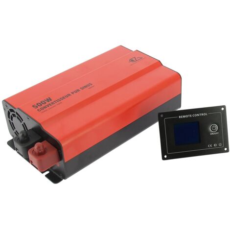 Convertisseur Pur Sinus 12V EZA Puissance nominale (W) - 500