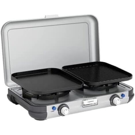 Réchaud à gaz 2 feux Camping Kitchen Grill & Go CV Kit CAMPINGAZ (1/5)