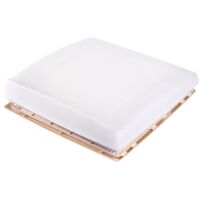 Lanterneau Omnivent 40x40 à manivelle – Ouverture 40° – Moustiquaire intégrée – Ventilation permanente – Teinte vitrage translucide – Thule
