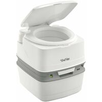 Toilette portable chimique 21L – Pompe piston – Indicateur de niveau – Dimensions 414x379x419 mm – Pour camping et espaces confinés – Thetford