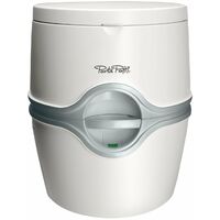 Toilette portable camping-car Porta Potti 565 – Chasse d'eau électrique – Indicateur de niveau réservoir à matières – 21L, eau propre 15L – Thetford