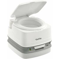Toilette portable camping-car Porta Potti – Chasse d'eau manuelle – Pompe à piston – Capacité 12L matières, 15L eau – Dimensions 383x330x427mm – Thetford