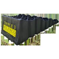 Cales de stabilisation triple 3 pour camping-car – 3 niveaux de hauteur 4/8/12 cm – Semelles antidérapantes – Capacité 1500 kg par roue