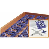Sommier Star Mobil – Kit de base 60 ressorts – Largeur 71-83 cm – Longueur 175-208 cm – Hauteur 4,3 cm – 100% recyclable – Froli
