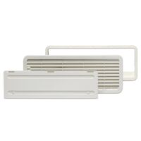 Dometic – Grille d'aération pour réfrigérateur L200 – Dimensions 480x185mm – Ventilation 300cm² – Installation sur paroi extérieure