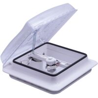 Lanterneau 28x28 avec ventilateur CONVERSION VAN Teinte vitrage - Transparent