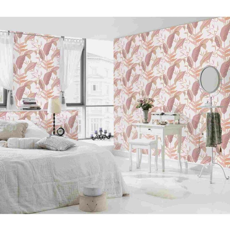 Büro / Kollektion Wohnräume Pink Muster x 0.53 Wohnzimmer m 3 10332-05 Erismann 10.05 Vliestapete Elle Tapete Motive Küche Flur