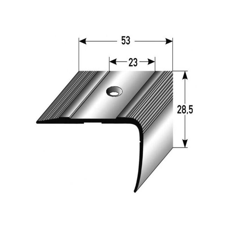 Auer, Sockelleiste Metall, H 40 - 100 mm