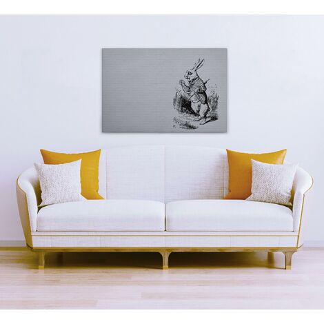 Wapluam Leinwand-Wandbild 50x100 Cm – Rote Bäume Landschaft, Schwarz-weiß, Gerahmt, Für Wohnzimmer & Büro