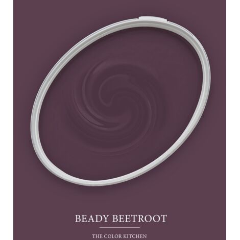 Wandfarbe Violett matt The Color Kitchen Beady Beetroot Exklusive Innendispersion Hohe Deckkraft 2.5 Liter (1/5)