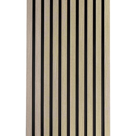 Mardom Medio Wandpaneel L0202T Polyforce 121 x 12 x 2000 mm Eiche hell Akustikpaneel