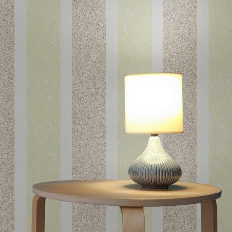 A.S. Création Pigment Glow 961571 Vliestapete Streifen / Wellen 10.05 x 0.53 m Braun Wohnzimmer Schlafzimmer Büro (1/5)