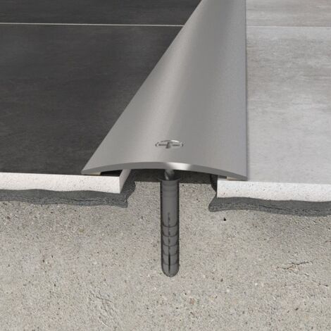 Übergangsprofil 30x3,12x1860mm Aluminiumprofil Silber Übergangsleiste Bodenprofil Aluprofil