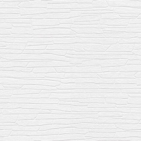 Vliestapete 150018 Tapete Stein Beton 106 x 2500 cm Rasch Selection Weiß