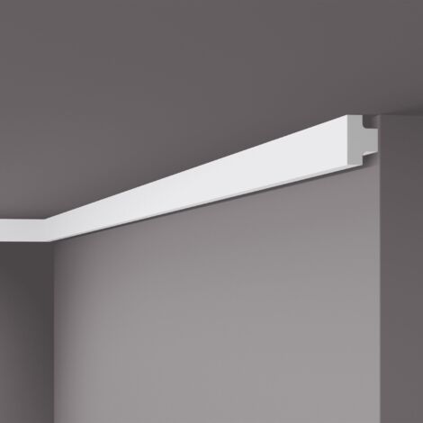 Wand- und Friesleiste NMC T4 NOMASTYL Noel Marquet Zierleiste Eckleiste Stuckleiste Modernes Design weiß 2 m (1/5)