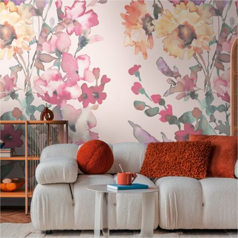 A.S. Creation Fototapete 8.80 x 0.53 m Livingwalls Blumentapete Rosa 791453 Floral CosmoLiving by Cosmopolitan (1/3)