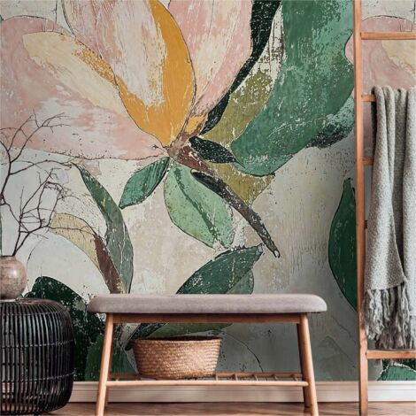 A.S. Creation Fototapete 8.80 x 0.53 m Livingwalls Abstrakte Tapete Grün 791443 Floral CosmoLiving by Cosmopolitan (1/4)