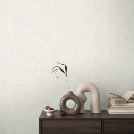 A.S. Creation Vliestapete 10.05 x 0.53 m Livingwalls Unitapete Weiß 790668 Einfarbig CosmoLiving by Cosmopolitan (1/5)