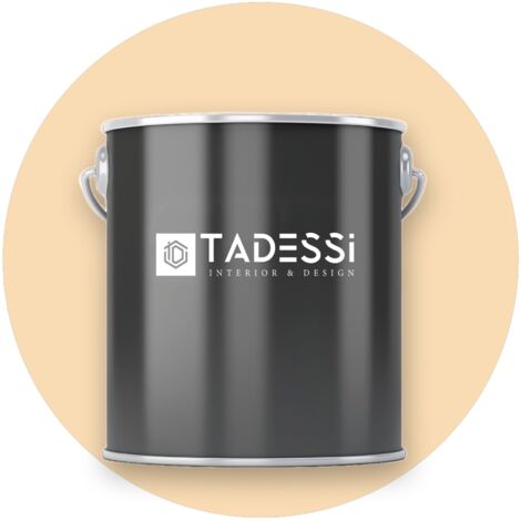 TADESSI Wall Select Wandfarbe Beige - Graubeige - abwaschbare Innenfarbe matt - Dispersionsfarbe - Geruchsarm und Lösemittelfrei