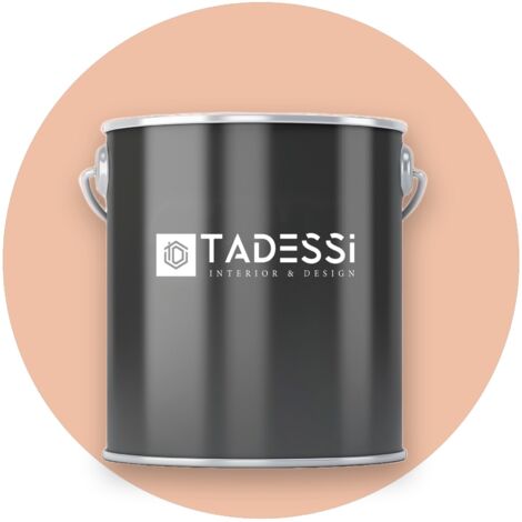 TADESSI Wall Select Wandfarbe Rosa - Mandelrosa - abwaschbare Innenfarbe matt - Dispersionsfarbe - Geruchsarm und Lösemittelfrei