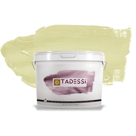 TADESSI Color Vista Wandfarbe Pastellgrün - Matte Dispersionsfarbe - Innenfarbe für Wand und Decke