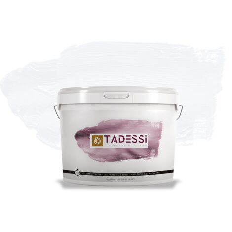 TADESSI Color Vista Wandfarbe Weiß - Matte Dispersionsfarbe - Innenfarbe für Wand und Decke