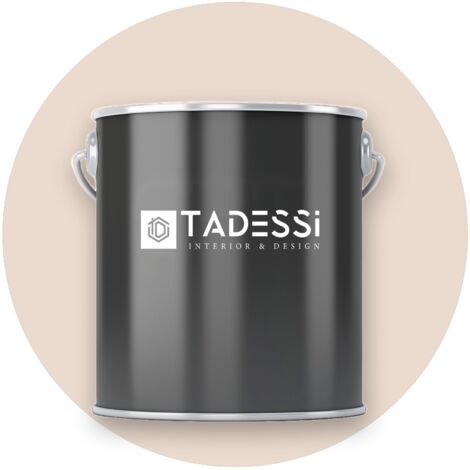 TADESSI Wall Select Wandfarbe Beige - Vanillecreme - abwaschbare Innenfarbe matt - Dispersionsfarbe - Geruchsarm und Lösemittelfrei