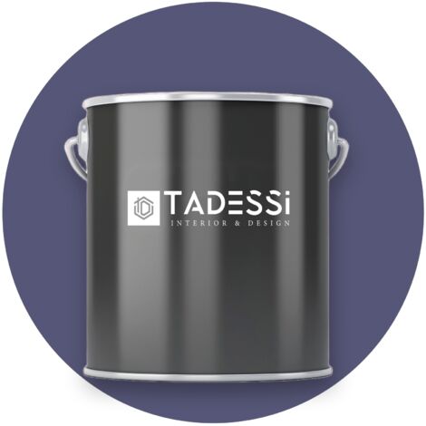 TADESSI Wall Select Wandfarbe Violett - Mitternachtsblau - abwaschbare Innenfarbe matt - Dispersionsfarbe - Geruchsarm und Lösemittelfrei